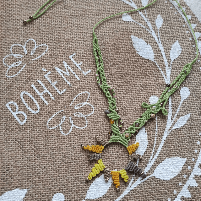 Collier soleil du Mexique
